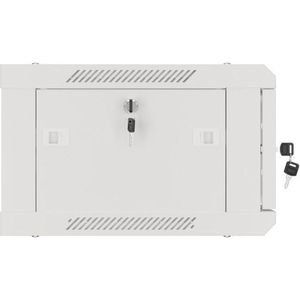Lanberg - Wandrek 19" - Serverkast - Grijs - 600x450mm