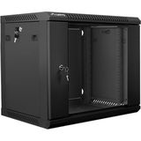 Lanberg - WF01-6409-10B - Server Behuizing - Patchkast - 19"" - 9U - Wandkast