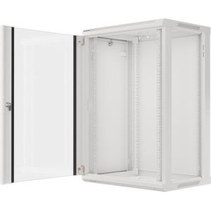 Lanberg - Wandrek 19" - Serverkast - Grijs - 18U - 600x450mm