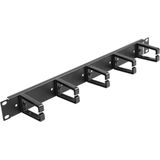 Lanberg AK-1202-B rack-toebehoren Paneel voor kabelbeheer