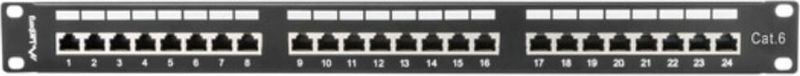 Lanberg PPS6-1024-B patch paneel 1U