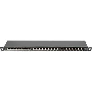 Lanberg - Lanch Paneel PPS5-0024-B - Server Accessoires - Zwart - Cat. 5e - 24xRJ-45