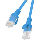 Lanberg - Patchcord Cat.5e - Netwerkkabel - Blauw - U/UTP - 0,5M