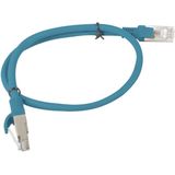 Lanberg - Patchcord Cat.5e - Netwerkkabel - Blauw - U/UTP - 0,5M