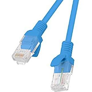 Stevige UTP-netwerkkabel categorie 5e Lanberg Blauw - 10 m