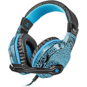 Fury Hellcat Gaming Headset - Blauw/Zwart - Met Microfoon