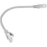 Lanberg - PCU6-10CC-1000-S - 10 m - Grijs - Cat.6 UTP Ethernet-netwerkkabel
