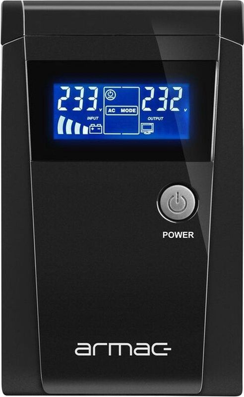 Armac - O/650F/LCD - UPS - 650VA/360W - Bescherming voor Elektronica