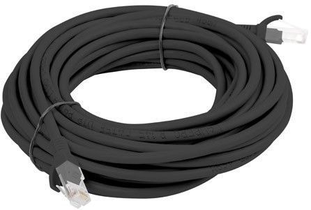 Stevige UTP-netwerkkabel categorie 6 Lanberg PCU6-10CC-0500-BK Zwart 5 m