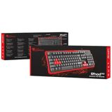 Genesis Rhod 110 - Gaming Toetsenbord - Met rode toetsen - US Layout