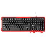 Genesis Rhod 110 - Gaming Toetsenbord - Met rode toetsen - US Layout