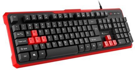 Genesis Rhod 110 - Gaming Toetsenbord - Met rode toetsen - US Layout