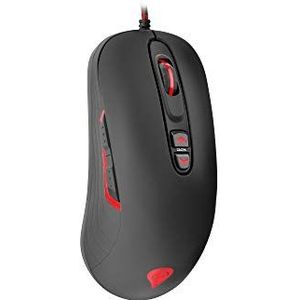 Genese Mouse Krypton 400 Gaming Optico 5200DPI USB zwart
