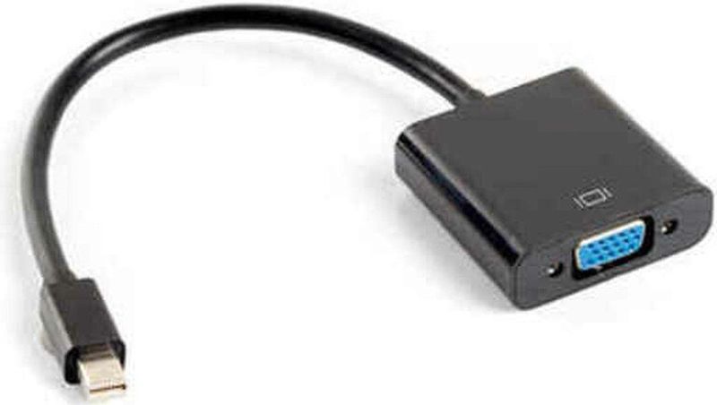 Lanberg - Adapter Mini DisplayPort naar VGA - 20cm - Zwart