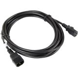 Lanberg extension power cable C13-> C14 5m VDE