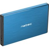 Natec NKZ-1280 Housing for Hard Disk - Aluminium - Zwart