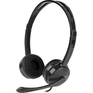 Natec NSL-1295 Headphones - Met Microfoon - Zwart
