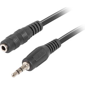 Lanberg stereo cable Mini Jack(M)->Mini Jack(F) 5m