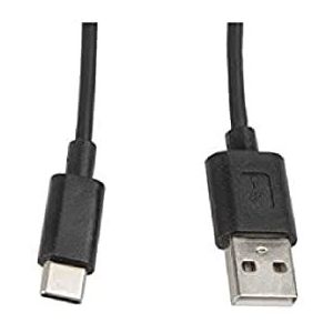 Lanberg - CA-USBO-10CC-0010-BK - USB Kabel - Zwart - 1 m