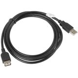 Lanberg - CA-USBE-10CC-0050-BK USB-kabel - Zwart - 5 m - USB 2.0
