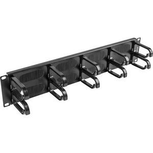 Lanberg AK-1204-B rack-toebehoren Paneel voor kabelbeheer