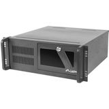 Lanberg SC01-4504-10B Server Behuizing - Zwart - 4U - Modulaire Rack