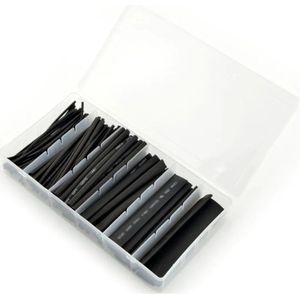 Krimpkous - assortiment - 100 delig - 6 doorsnedes - In handige opbergbox