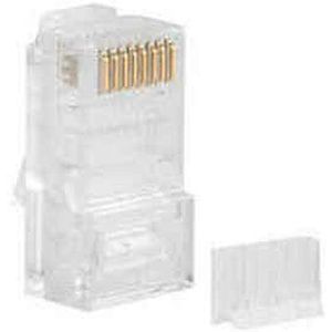 Lanberg - PLU-6000 Draadconnector RJ-45 - Netwerkkabel - U/UTP - Set van 100 stuks