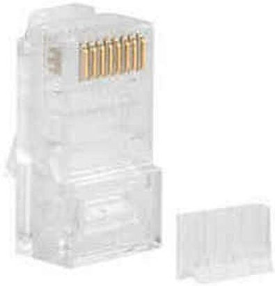 Lanberg - PLU-6000 Draadconnector RJ-45 - Netwerkkabel - U/UTP - Set van 100 stuks