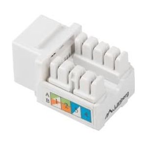 Connector RJ45 Lanberg KSU6-1090 Wit