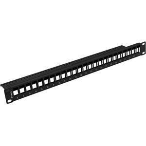 Lanberg - Configureerbaar Patchpaneel - 19" - RJ45 - FTP en UTP