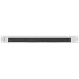 Lanberg 19'' BRUSH paneel 1U AK-1103-S grijs