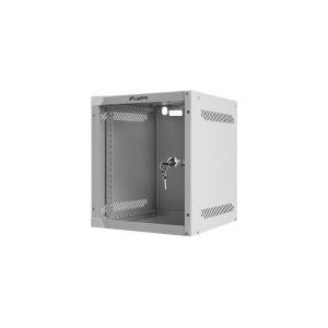 Lanberg - Rack-Gehäuse - wandmontierbar - grau, RAL 7035 - 6U - 10