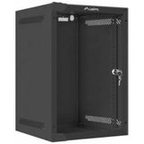 Lanberg Rackkast, 9U, 280 x 310, 25,4 cm (10 inch), tot 20 kg, zwart
