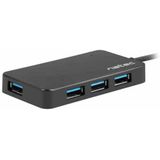 NATEC Hub USB 3.0 Moth (4-poorts, zwart)