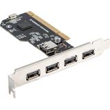 Lanberg - PCI-US2-005 - Interfacekaart - USB 2.0 - Low Profile
