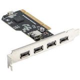 Lanberg - PCI-US2-005 - Interfacekaart - USB 2.0 - Low Profile