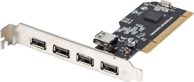 Lanberg - PCI-US2-005 - Interfacekaart - USB 2.0 - Low Profile