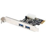 Lanberg PCI Express->USB 3.1 GEN1 2-PORT + Low profile