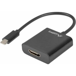 Lanberg AD-UC-HD-01, 3.2 Gen 1 (3.1 Gen 1), USB Typ-C, HDMI-Ausgang, 1920 x 1200 Pixel