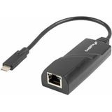 Lanberg - NC-1000-02 - Netwerkadapter - USB-C naar RJ-45 - 0,15 m