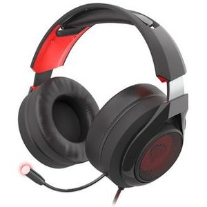 Genesis RADON 610 - Gaming Headset - Zwart, Rood - Bedraad
