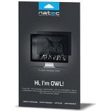 Natec - Owl - Schermbeschermers - Zwart - Zelfklevend - 14 inch