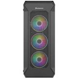 Genesis - NPC-1518 ATX Semi-tower Box TQEP-550SP - Zwart