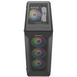 Genesis - NPC-1518 ATX Behuizing - Zwart - Materiaal: Staal