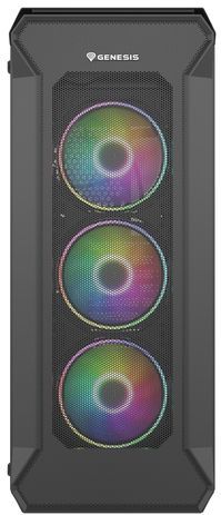 Genesis - NPC-1518 ATX Behuizing - Zwart - Materiaal: Staal