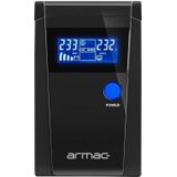 Armac - UPS PURE SINE WAVE OFFICE LINE-INTERACTIVE O/650E/PSW - UPS - Zwart - 650 VA