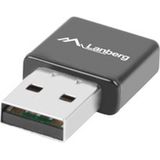 Lanberg - NC-0300-WI - Netwerkadapter - Zwart - USB - 2400 Mbit/s