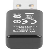 Lanberg - NC-1200-WI - Netwerkkaart - Zwart - USB - 5000 Mbit/s