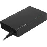 Lanberg - Switch - 5 Gigabit Poorten - Plug en Play - 12V